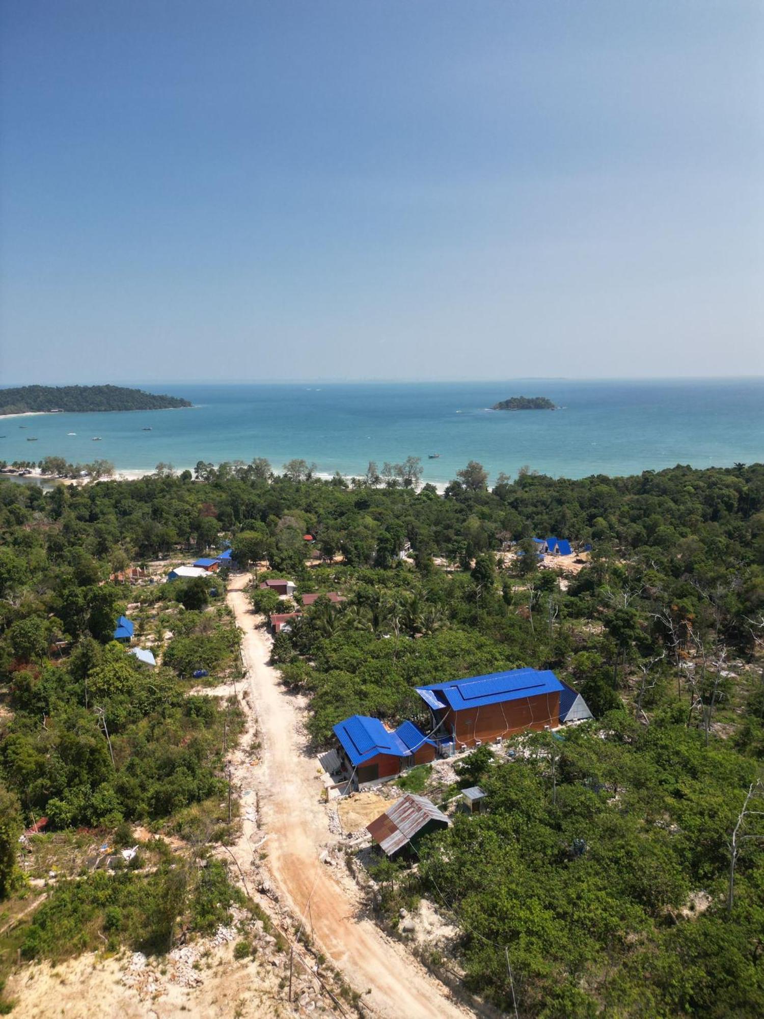 Top View Kohrong Kaoh Touch Bagian luar foto