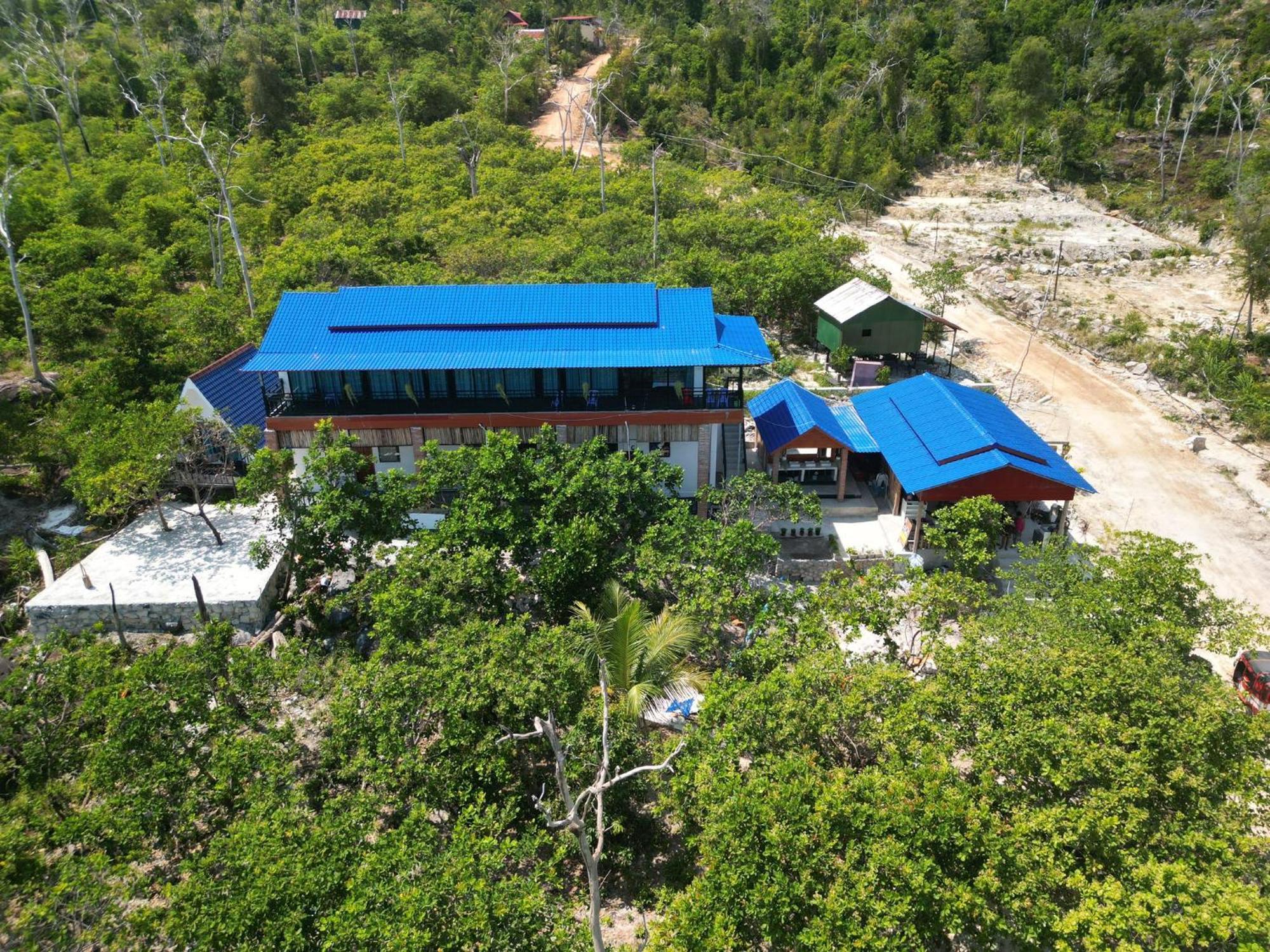 Top View Kohrong Kaoh Touch Bagian luar foto
